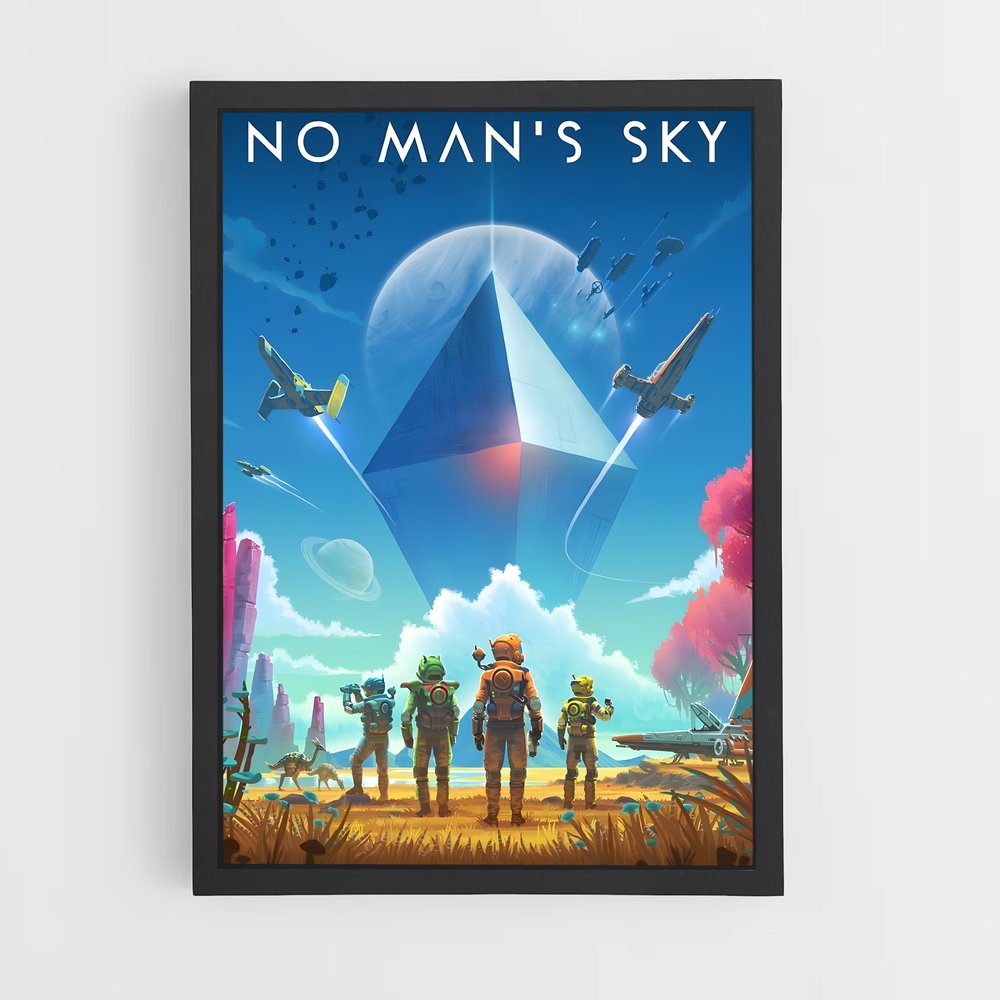 Poster man sky – affiche No man sky (vue 2)